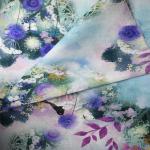190GSM Imitation Cotton Dull Satin Spun Polyester Knitted Fabric