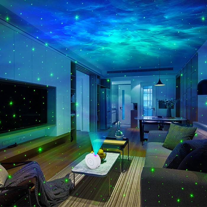 Google Home Smart Star Projector Adjusted Voice Control With WiFi