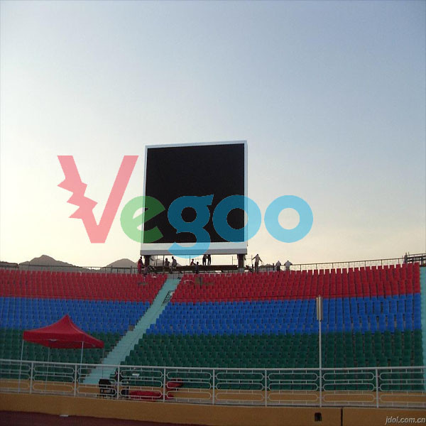 P8 1R1G1B SMD3535 Outdoor Full Color LED Display 320mm×160mm 5500/㎡