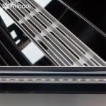 Air cooling curved glass bakery display cabinet with CE/ETL