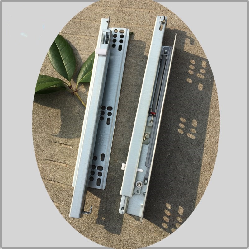 Concealed Undermount Soft Close Drawer Slides Heavy Duty Push To Open Type