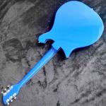 Custom Rick 325 Backer 34 Inches Electric Guitar with Blue Color