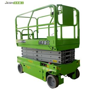 Quality Green Self propelled 8m Hydraulic scissor lift with 450KG capacity for sale wholesale