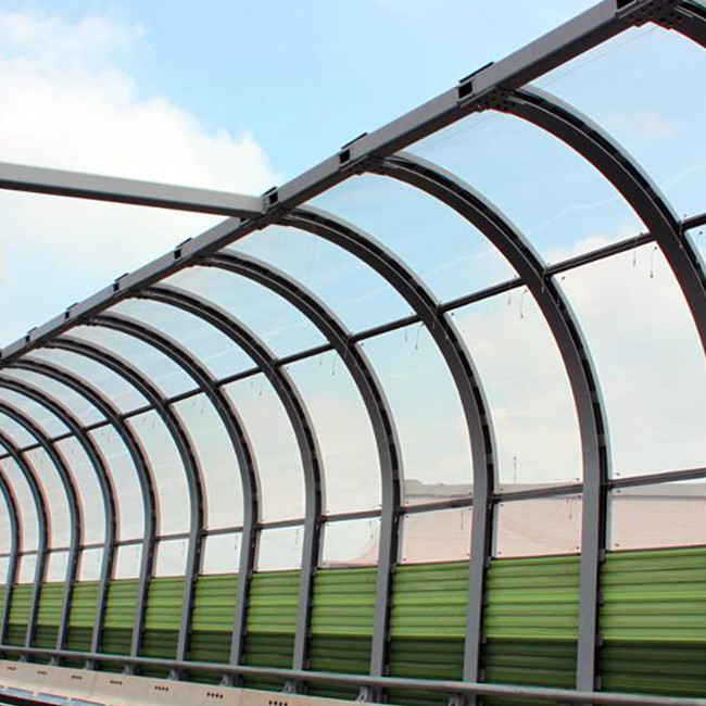 Custom Acoustic Noise Barriers Fences Transparent Cast Acrylic Sheet