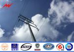 Galvanized Power Steel Tubular Poles For 10kv 20kv 35kv 66kv 69k 110kv 132kv