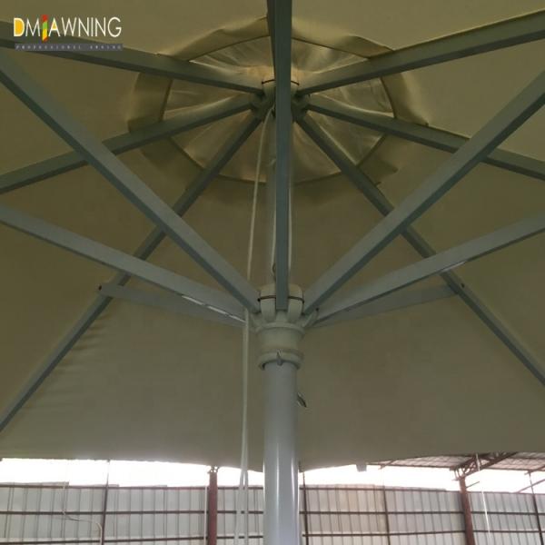 Red Pop Up Outdoor Patio Umbrella 2.5m Beach Umbrella For Swimming Pool
