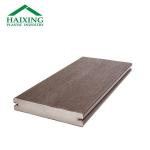 Outdoor Anti-UV Waterproof Plastic Wood Floor with Brushing Finish