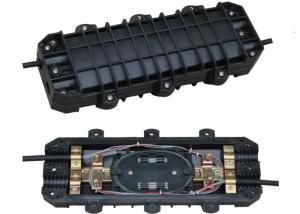 Quality 2 In 2 Out Horizontal Fiber Optic Splice Enclosure Outdoor CPJ04-1 Wall Mounted wholesale