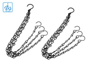 Quality Adjustable Flower Pot Hanging Kit Three Legs Plant Pot Wire Suspension Kit wholesale