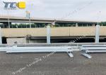 Metal Tunnel Crash Beam Barrier Rustproof , Highway Guard Rail Barrier