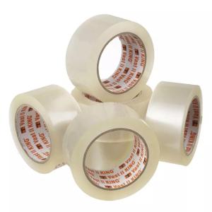 Quality 50mic Clear Transparent Bopp Packing Water Activated Adhesive Packaging Tape wholesale