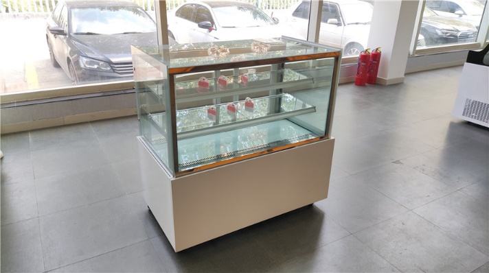 SS304 Glass Door Chest Freezer Direct Cooling Supermarket