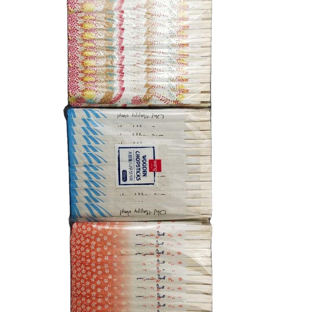 Smooth Surface Biodegradable Wooden Disposable Chopsticks for Sustainable Packaging