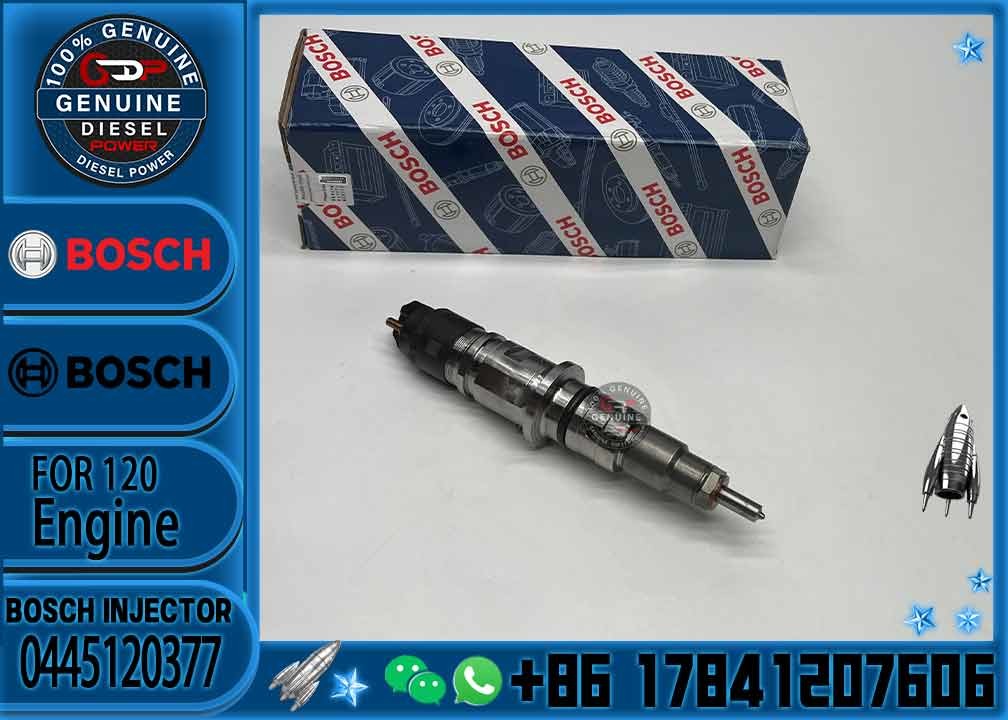 0445120377,0 445 120 377 Common Rail Fuel Injector for 5307809,C5307809 Diesel Injectors BO-S-CH Cum-mins IS-L5.9 Engine