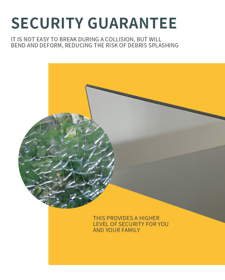 Long Lasting RV Window Acrylic Sheet With Enhanced UV Protection