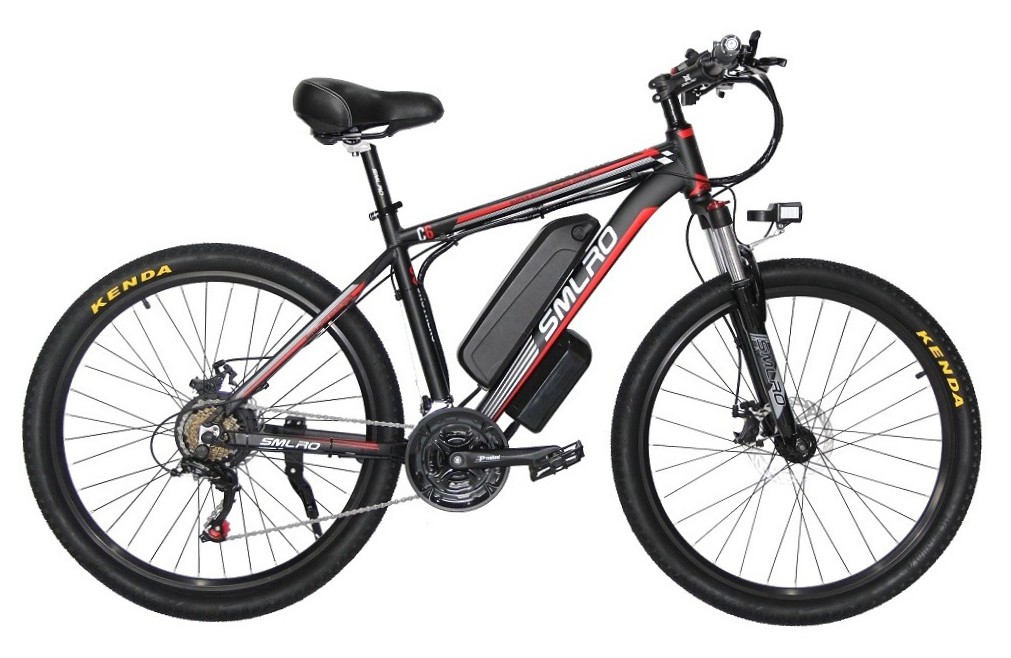 1000 Watt 26 Inch Electric Mountain Bike Brushlessgeared 13AH