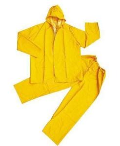 Quality Waterproof PPE Raincoat Reflective Rainwear Yellow Rainsuit S - 3XL Size wholesale