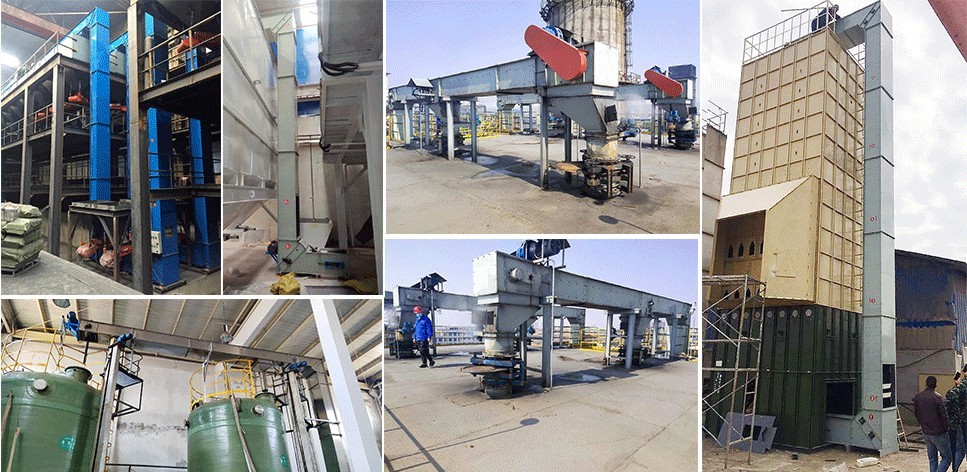Oil Resistant Z Type Bucket Elevator Machine For Rice Bulk Goods