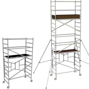 Quality Portable Steel 1m Aluminum Ringlock Scaffolding Tower wholesale