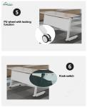 Thick 25mm Top Collapsible Table for Durability and Versatility