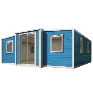 Quality Steel Structure Portable Expandable Homes Fire Resistant With Sandwich Panel wholesale