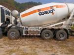 HOWO Hydraulic 10cbm Cement Mixer Truck For Large Concrete Construction