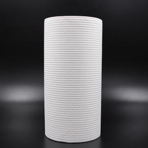 Quality Wood Pulp Polypropylene Industrial Cleaning Wipes 120gsm Embossed Roll wholesale