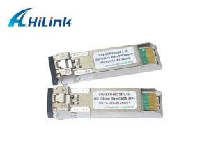 Quality 10GBASE-LR30 SFP+ Transceiver Module Duplex LC 10G 1350nm 30km DOM CWDM For CWDM Systerm wholesale