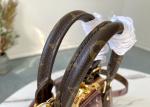 Sliver Shell Vernis Leather Womens Luxury Handbag Zipper Open
