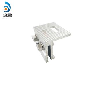 Quality Aluminum Alloy U Shaped Guide Rail Bracket Photovoltaic wholesale