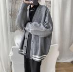 OEM ODM Knitting Cardigan Sweaters 70% Super Wool 30% Cashmere Yarn