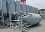 Steel Storage Bins Sand Cement Powder Hopper Bottom Bins For Dry Mortar Plant