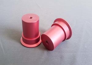 Quality Red Anodizing CNC Machined Aluminum Parts Plating Nickel Finish wholesale