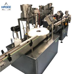 Quality 380v 50hz 3 Phase Automatic Bottle Filling Machine 20ml Bottle Volume 450kg Weight wholesale