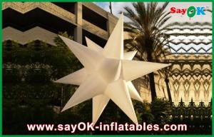 Quality Custom Holiday Inflatable Lighting Decoration , Blow Up Stars wholesale