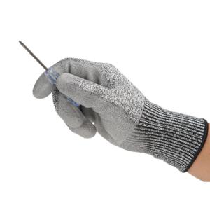 Quality Custom Knitted Cleanroom Gloves Anti Skid Cut Resistant Working Hand Gloves wholesale