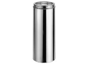 Quality 6 Inch Double Wall Chimney Pipe Stainless Steel Twist Lock wholesale