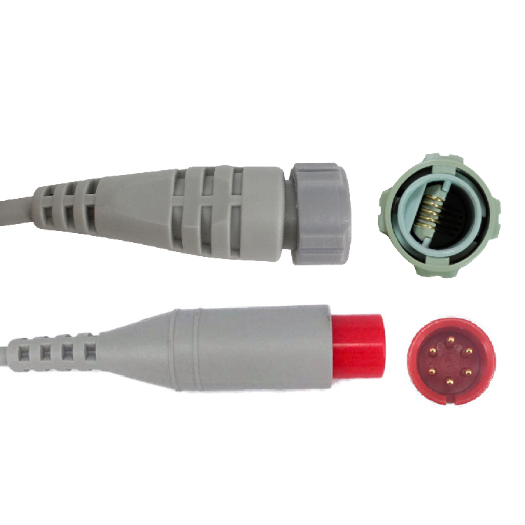 IBP Adapter Cable Compatible For Spacelabs Monitor To Argon Transducer