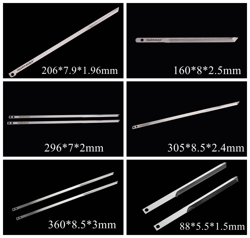 Auto Cutter Parts PN 801420 88x5.5x1.5mm Cutting Blade Knife, Q25 Alloy Steel Knife
