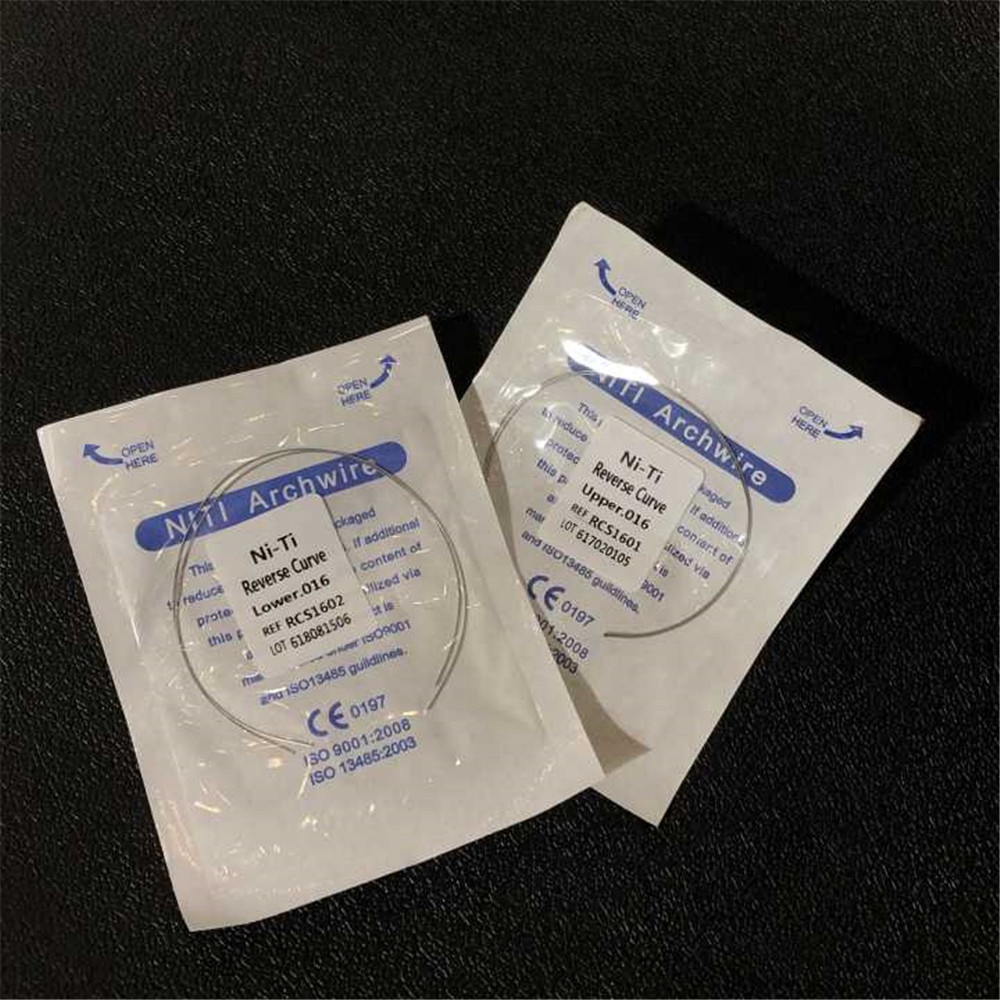Rectangular Stainless Steel Dental Areal Arch Wire and Super Elastic for Dental Orthodontic Needs