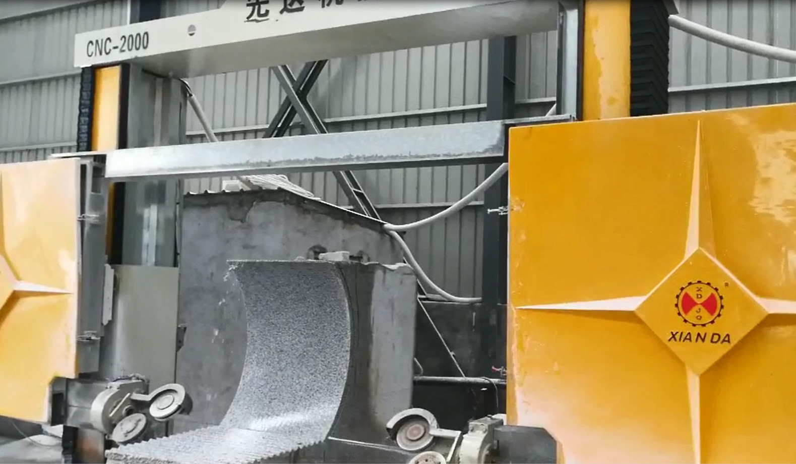 4m3/H Water Consumption CNC Machine For Environmentally Friendly Production