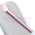 ISO9001 Makeup Bronzer Brush Single Piece Cheek Contour Blush Brush Customized
