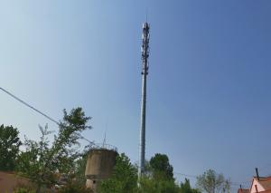 Quality Galvanized Steel Monopole Tower, Telecommunication Mobile Cell Phone Tower wholesale