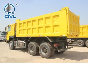 China New Yellow color 10 Tires 336 Hp Tipper Truck Engine EuroII 40T Diesel Fuel Type Dump Truck 6x4 With Steel Heavy Tipper on sale