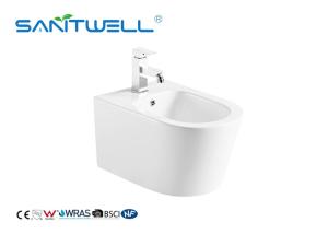 Quality Self Cleaning Comfortable Wall Hung Bidet Concealed Tank Ceramic Material wholesale
