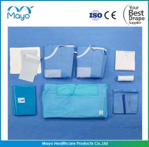 Quality ISO Knee Arthroscopy Drape Disposable Surgical Packs PE Viscose wholesale