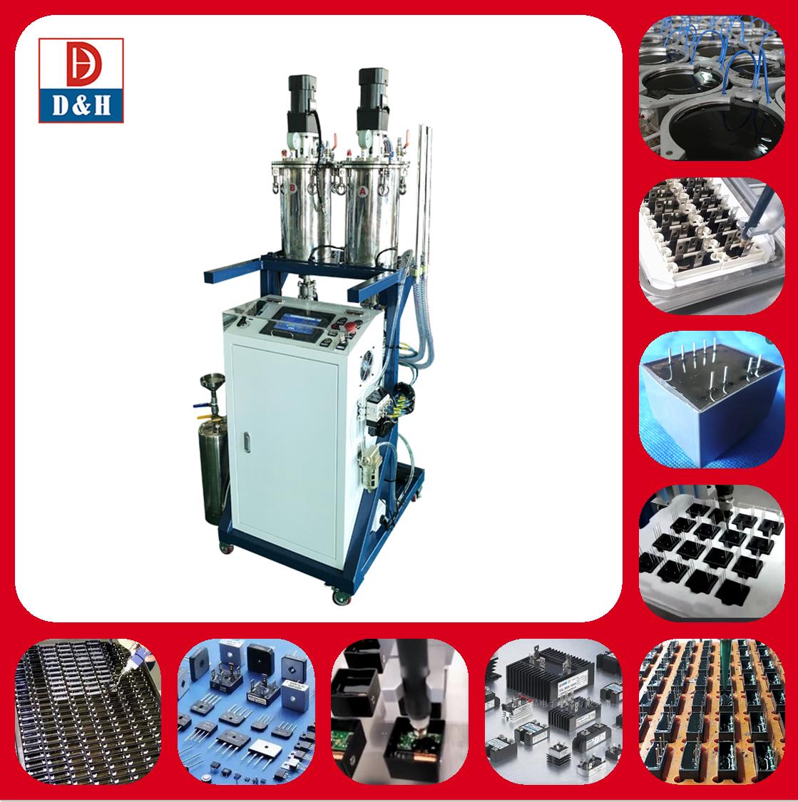 Electric Driven Handheld Epoxy Resin Potting Machine The Future of Potting Technology