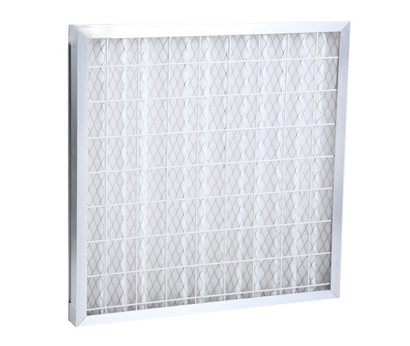 F8 F9 0.97m2 Cleanroom Air Filter With Synthetic Fiber Aluminum Frame