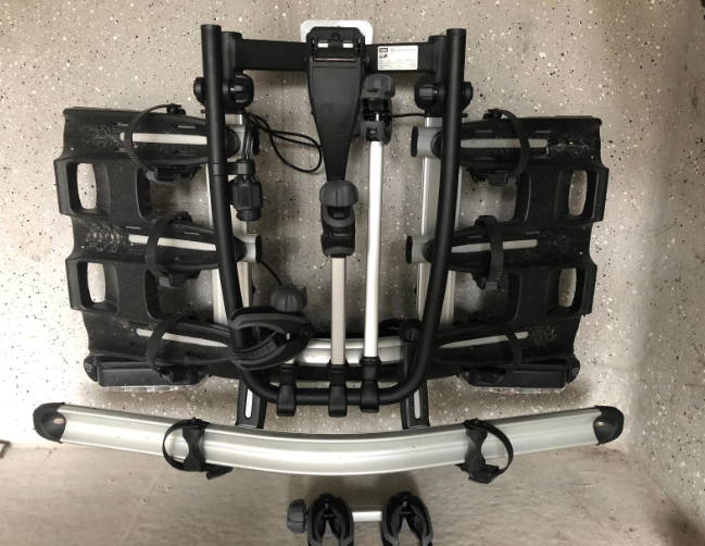 Single-side Bracket Wall Mount Bicycle Carrier for Towing Hitch Excursions
