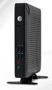 Quality Plastic Mini Desktop PCs Intel J1900 Porous Heat Dissipation Small Desktop Computer wholesale